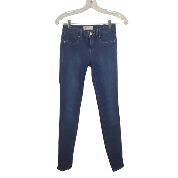 Henry & Belle Denim - Henry & Belle Womens High Rise Super Skinny Jeans Blue Size 24